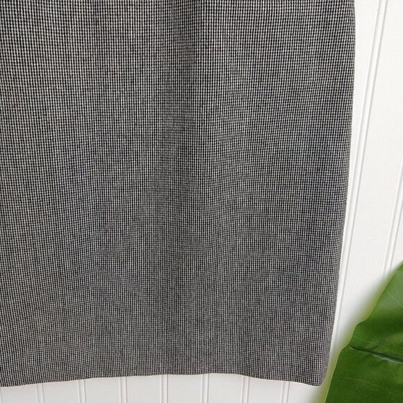 Vintage Evan Picone Houndstooth Pencil Skirt Size 6 Pockets Secretary Academia - Picture 4 of 9